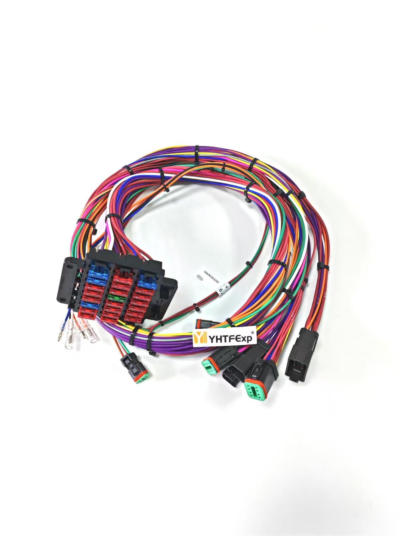 Caterpillar 330B Fuse Box Wiring Harness Assembly - 132-1979