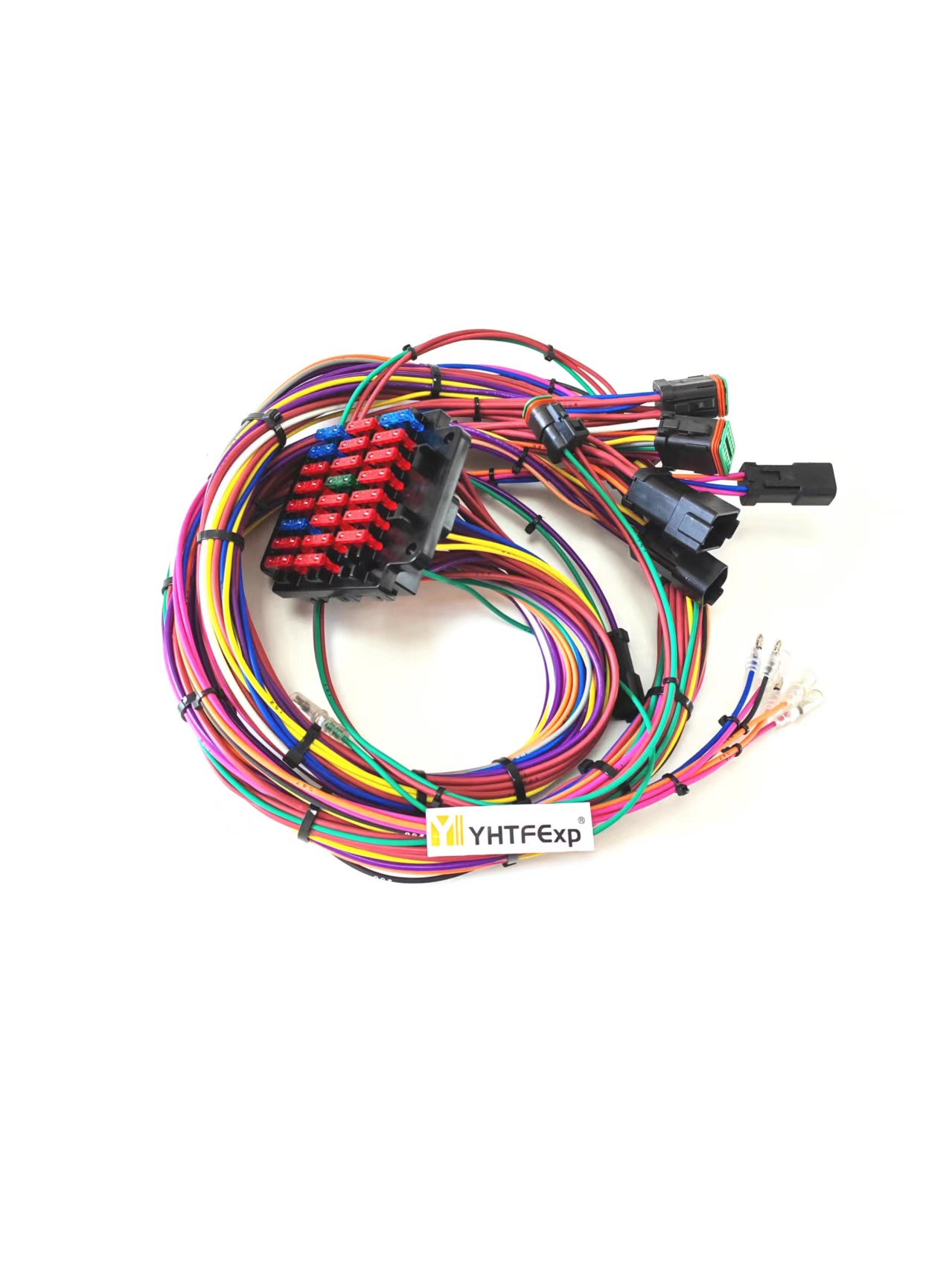 Caterpillar 330B Fuse Box Wiring Harness Assembly - 153-0286