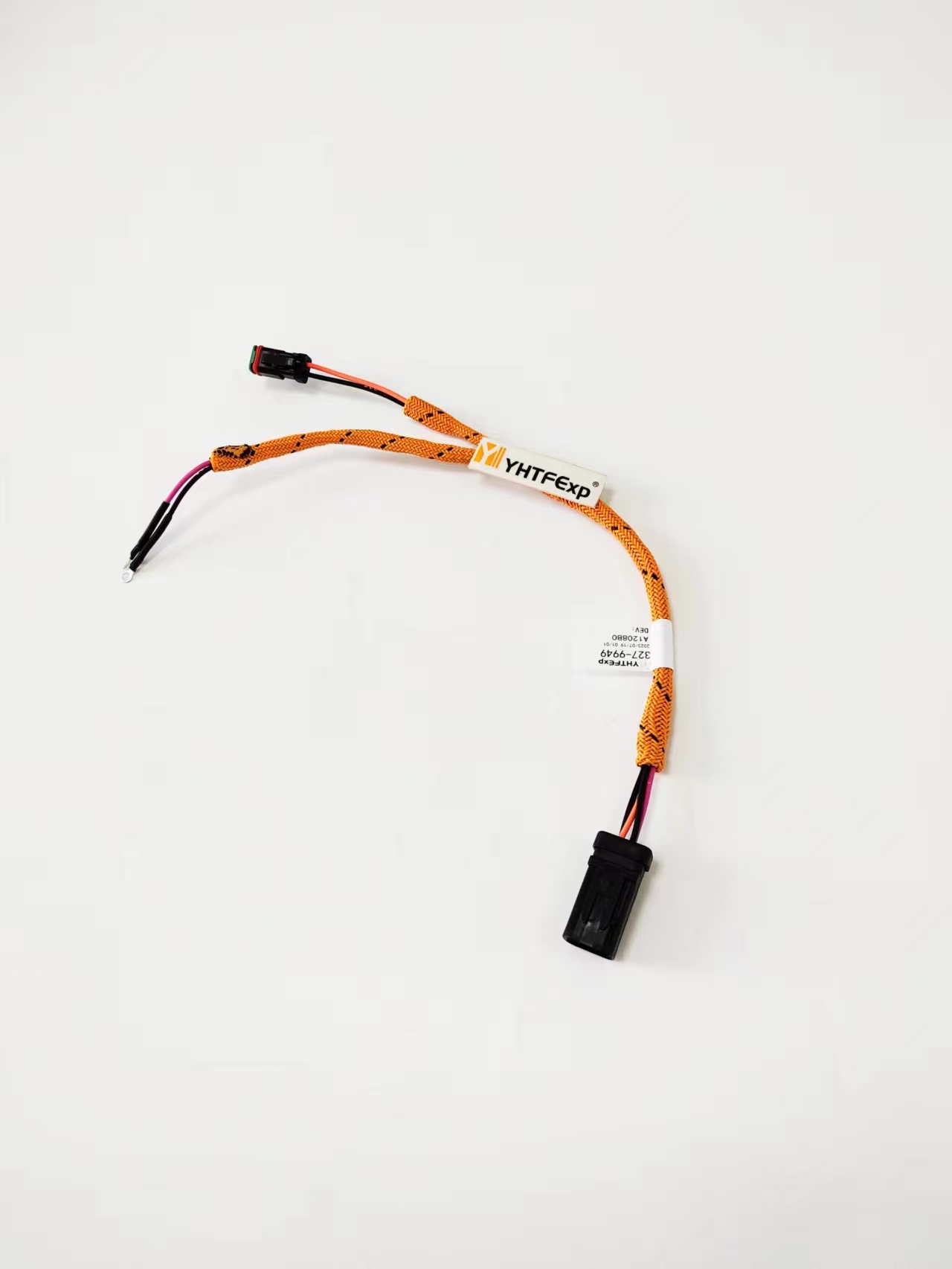 Caterpillar 336E Hydraulic Oil Temperature Sensor Wiring Harness - 327-9949