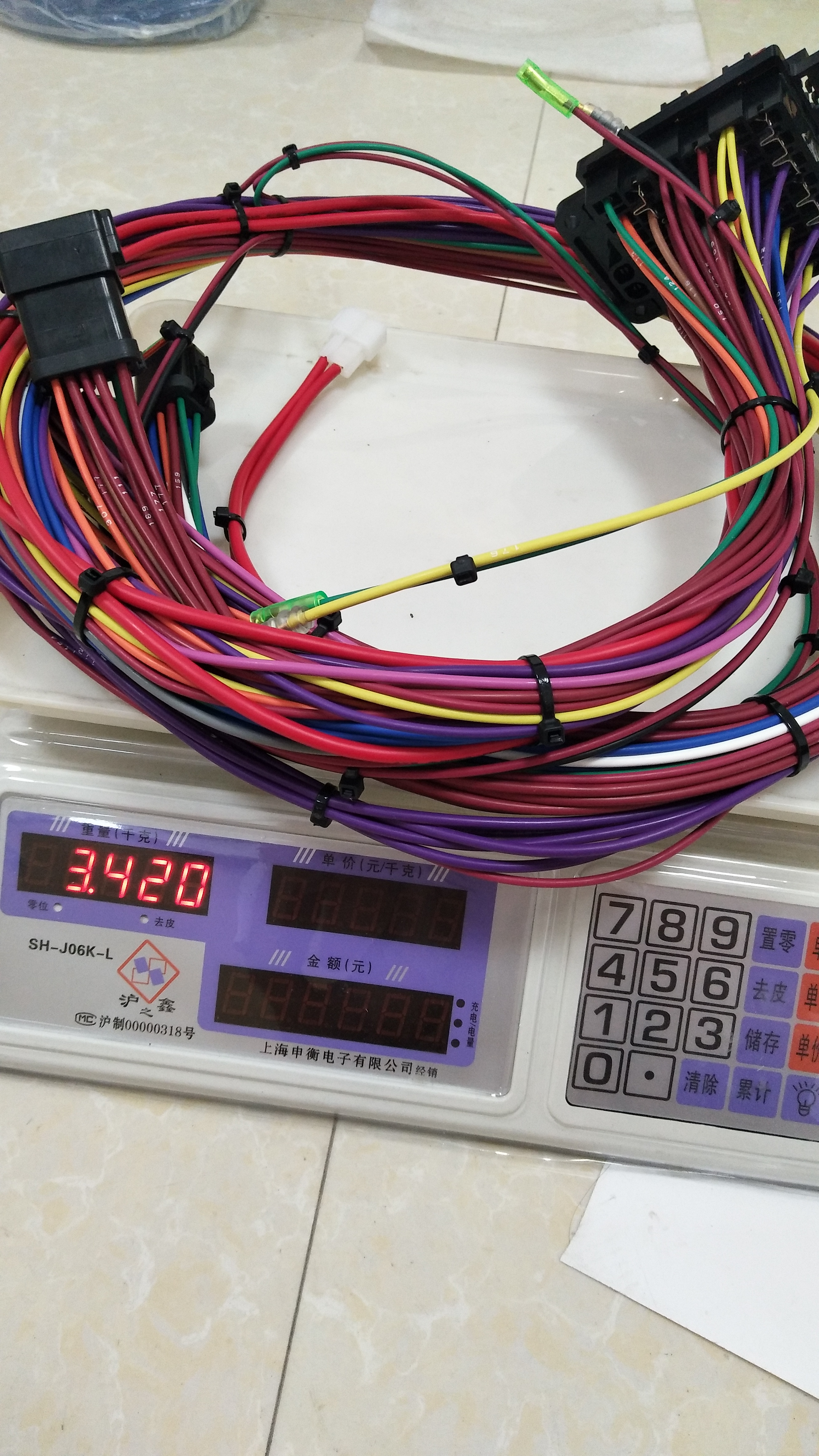 Caterpillar 345B Fuse Box Wiring Harness Assembly - 218-4697
