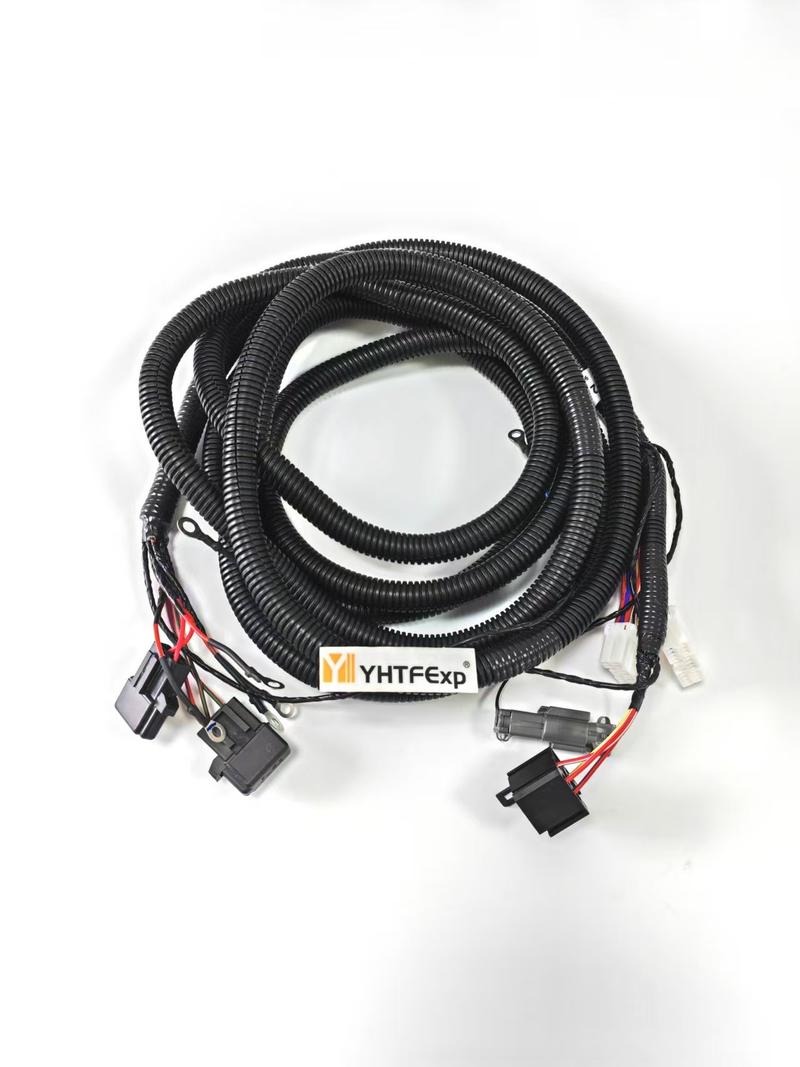 Komatsu D85ESS-2 A/C Controller Wiring Harness 14X-06-24124 view 4