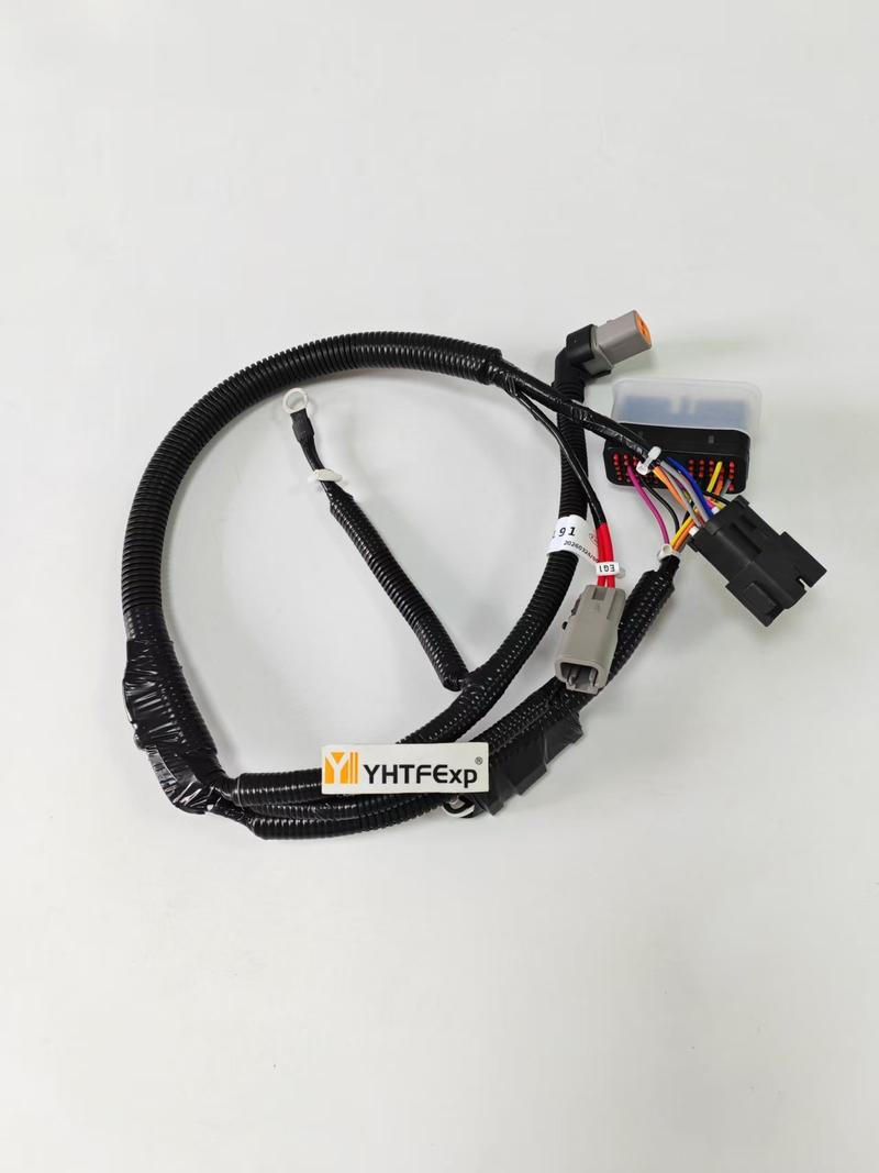 Komatsu D155A-6R Engine ECU Wiring Harness 17A-06-41191 view 3