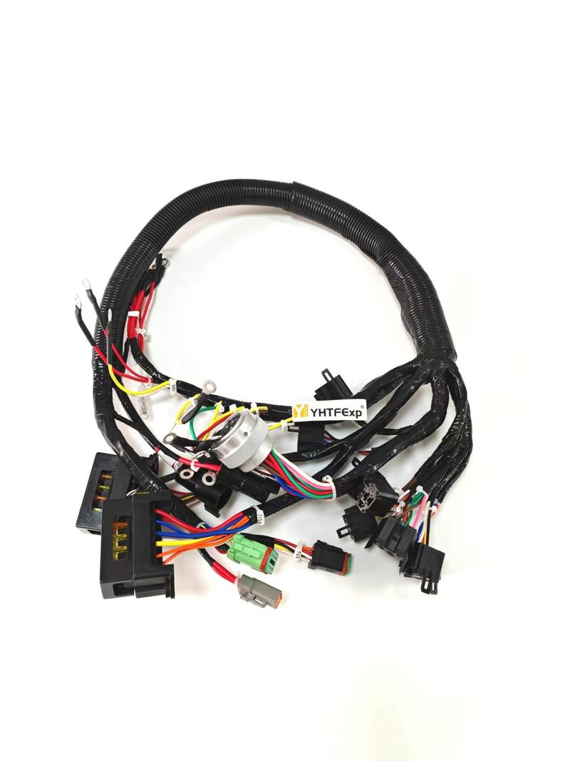 Komatsu D155A-6 Fuse Box Relay Wiring Harness 17A-06-41223 view 3