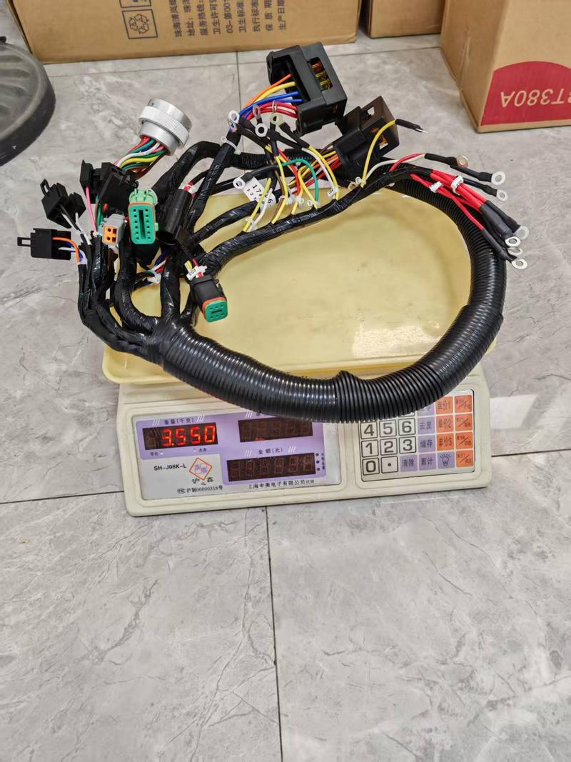 Komatsu D155A-6 Fuse Box Relay Wiring Harness 17A-06-41223 view 6