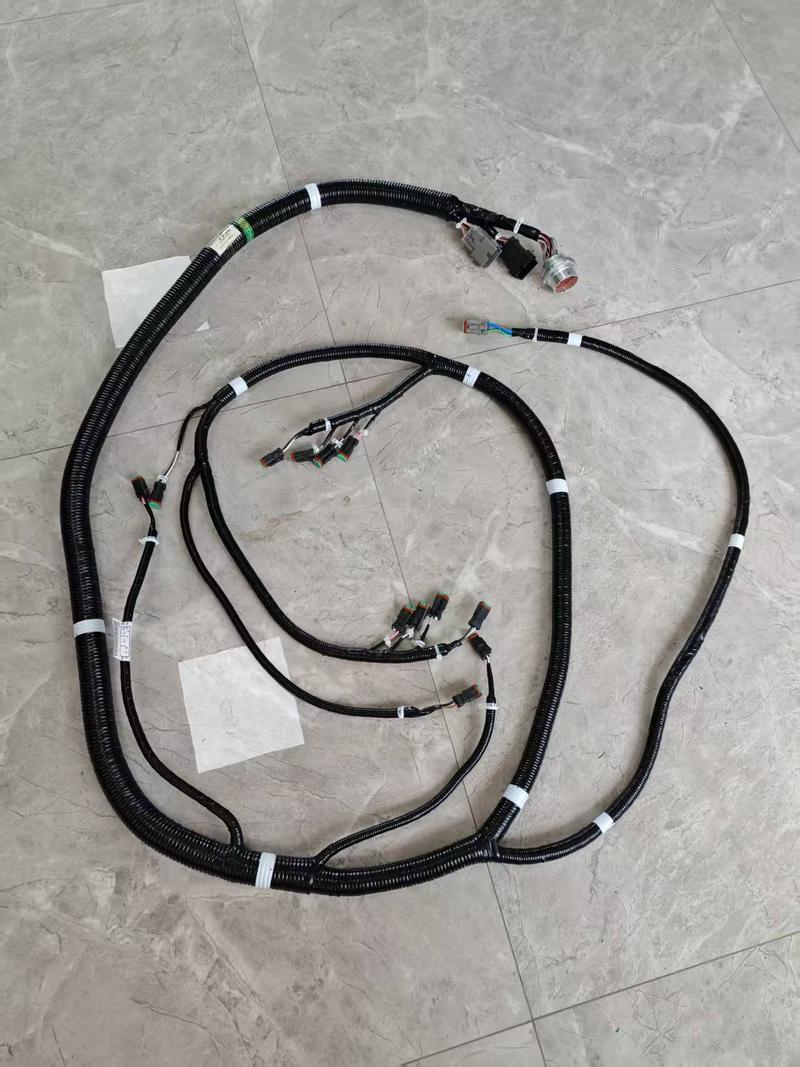 Komatsu D275A-5 Clutch Solenoid Wiring Harness 17M-06-41511 view 6