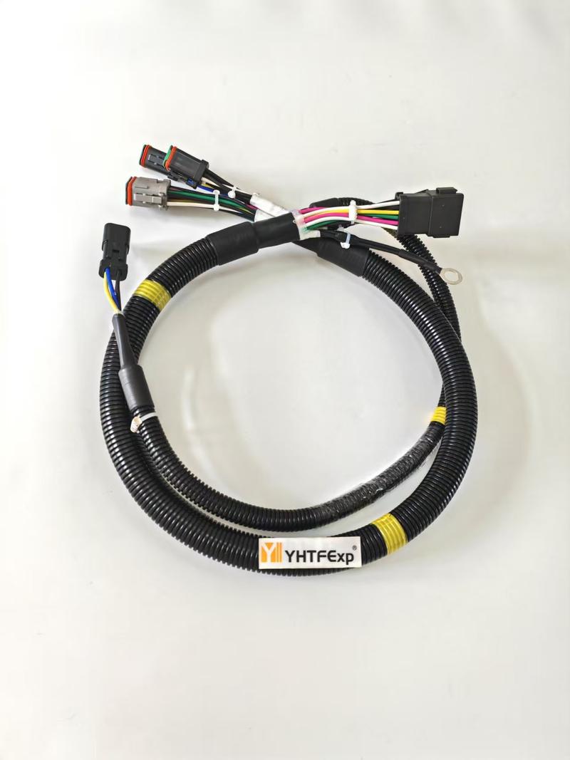 Komatsu D375A-6 Fender Wiring Harness 195-06-57541 view 3