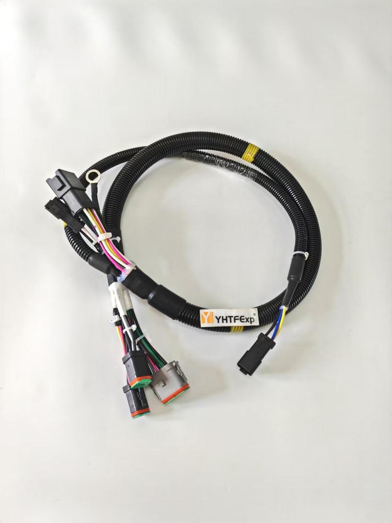 Komatsu D375A-6 Fender Wiring Harness 195-06-57541 view 4