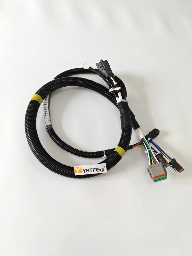 Komatsu D375A-6 Fender Wiring Harness 195-06-57541 view 5