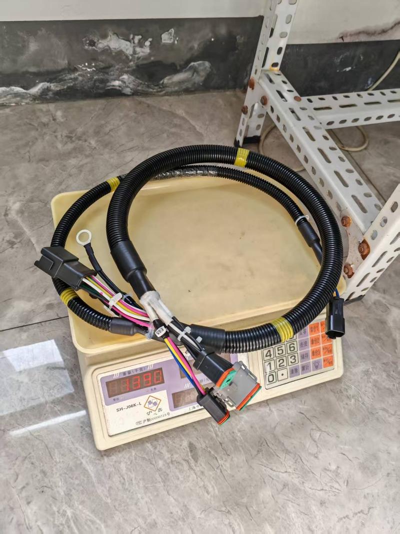 Komatsu D375A-6 Fender Wiring Harness 195-06-57541 view 6