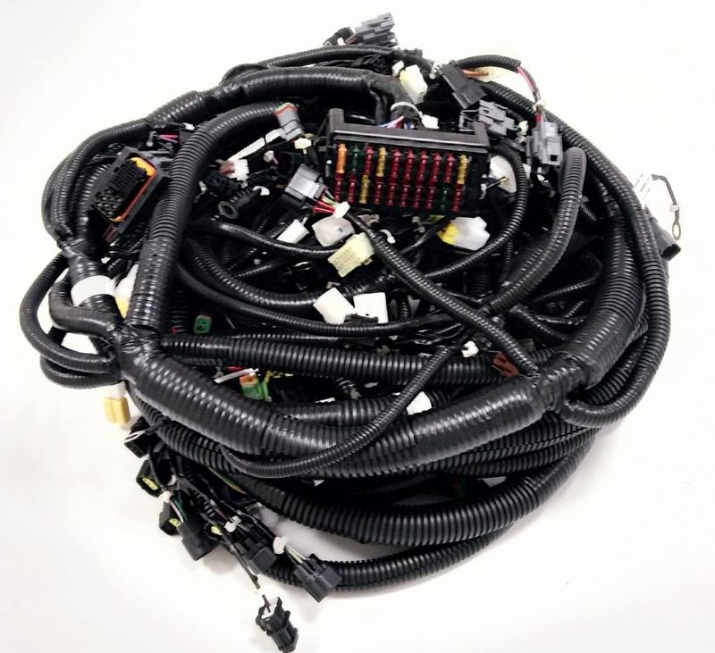 Komatsu 200-8N1 Main External Wiring Harness 20Y-06-42720 view 2