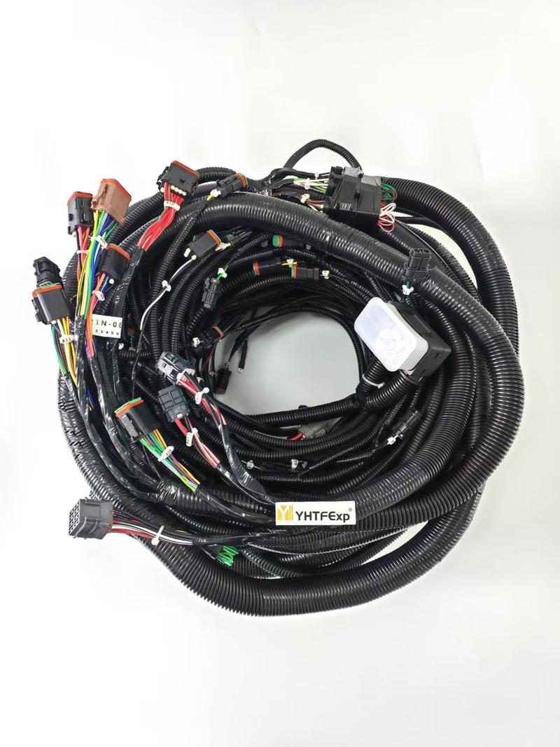 Komatsu 1250-8 Main External Wiring Harness 21N-06-41116 view 2