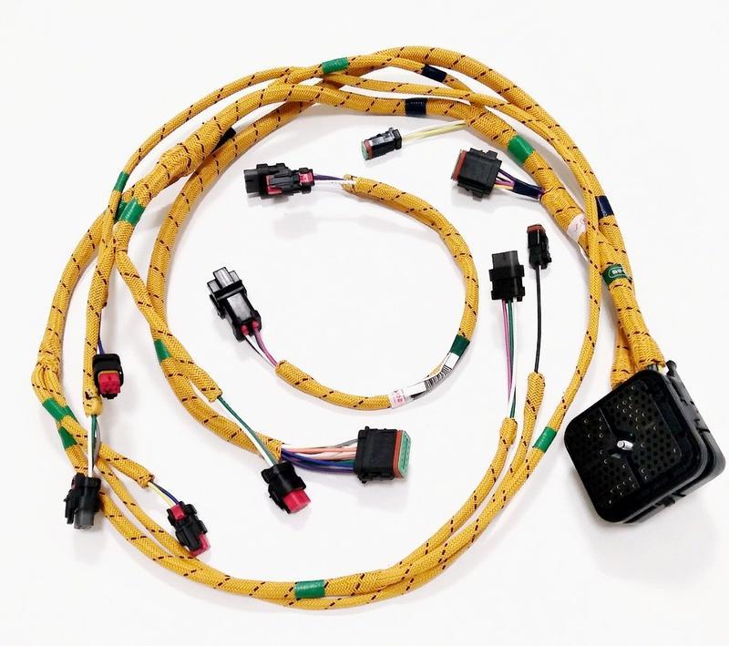 Caterpillar 374D Engine Wiring Harness - 354-0049