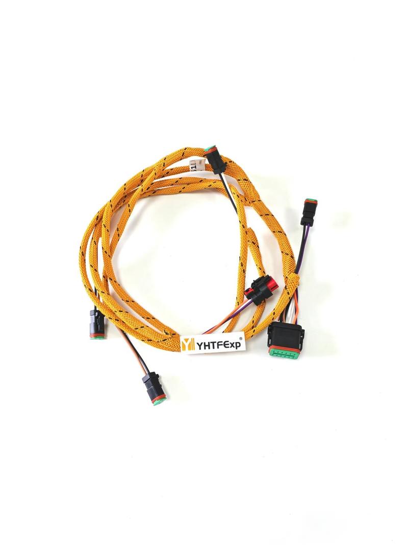 Caterpillar 972H Hydraulic Sensor Wiring Harness - 393-6518