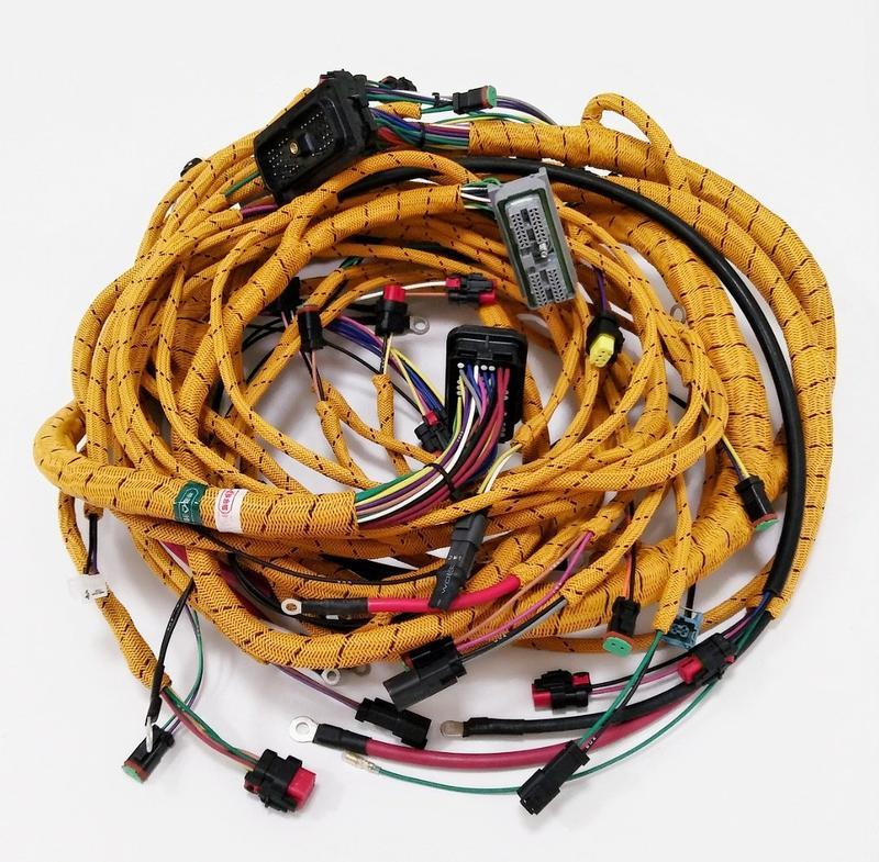 Caterpillar 318D2 External Wiring Harness - 487-0136