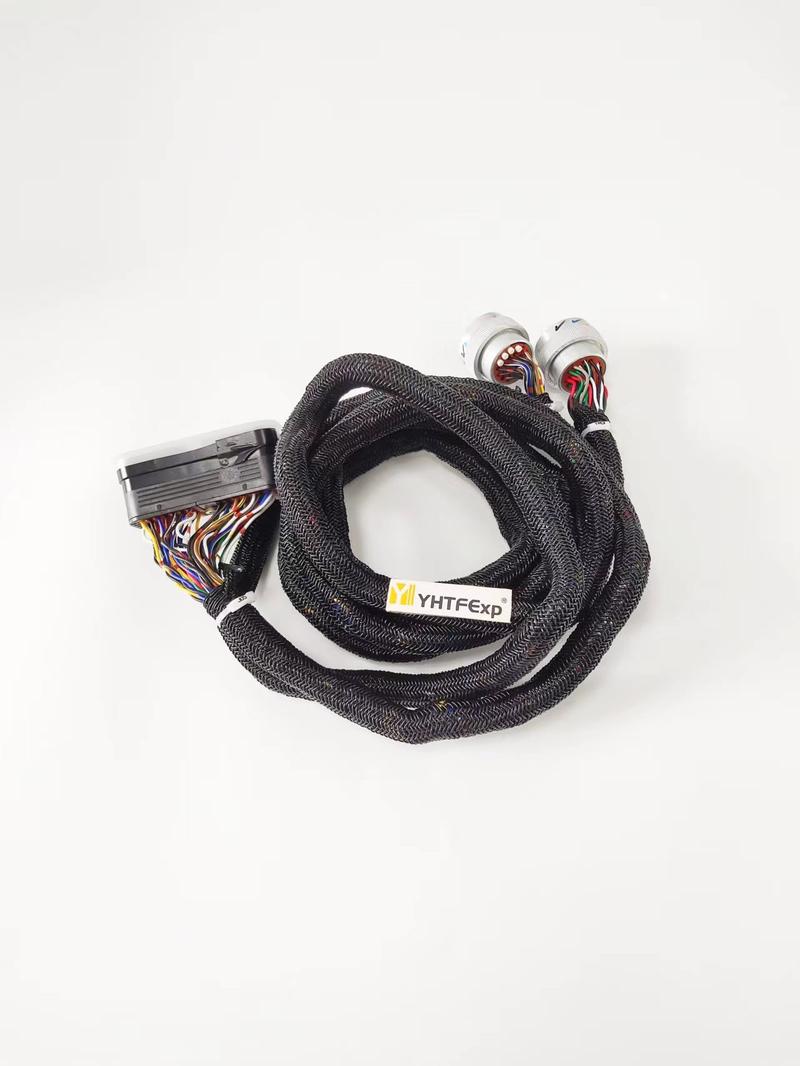 Komatsu HD605-7R Transmission Power Wiring Harness 569-44-88411 view 2