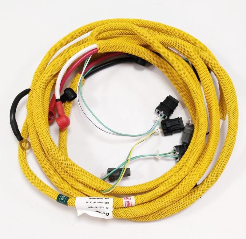 Komatsu 400-6 Engine Wiring Harness 6152-82-4110 view 2