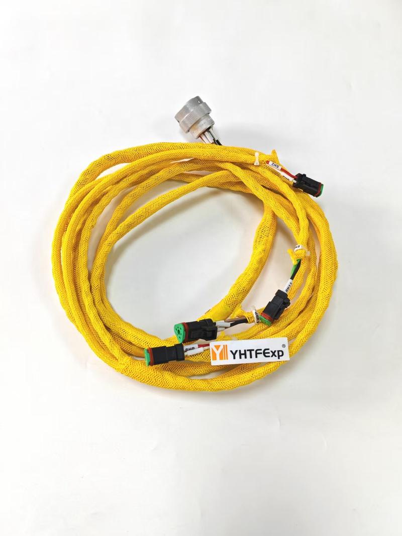 Komatsu D475A-5 Engine Temperature Sensor Wiring Harness 6215-81-6590 view 5