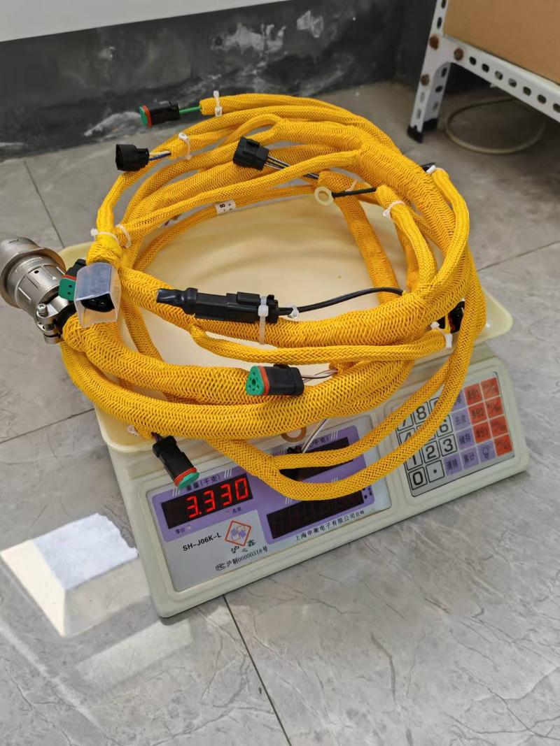 Komatsu WA500-3H Loader Engine Wiring Harness 6217-81-8723 view 3