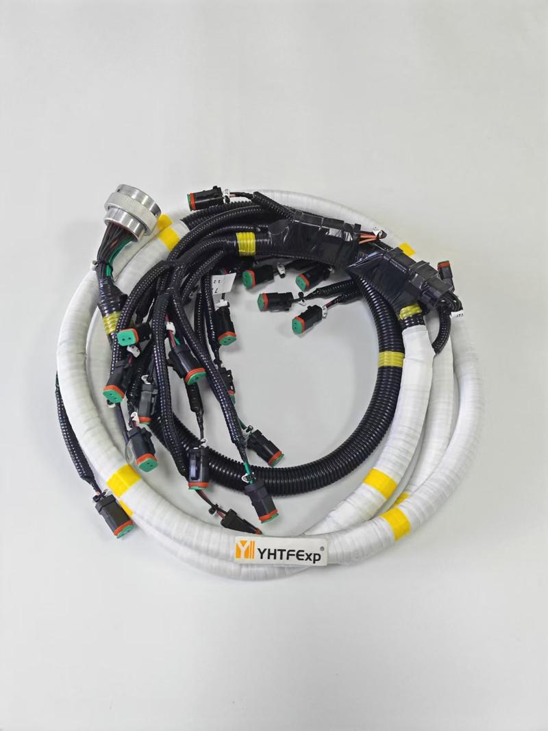 Komatsu WA470-7 Transmission Wiring Harness 714-07-55820 view 1