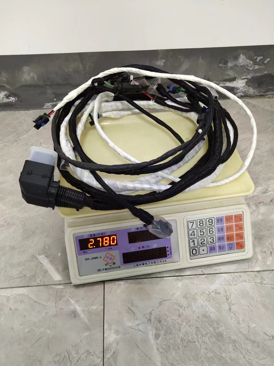 Komatsu 1250-8R Engine Sensor Wiring Harness - 6245-81-5381